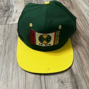 Vintage Cross Colours Snap Back Hat